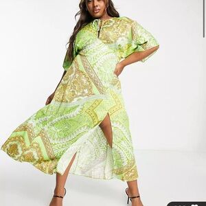ASOS Satin Midi Dress